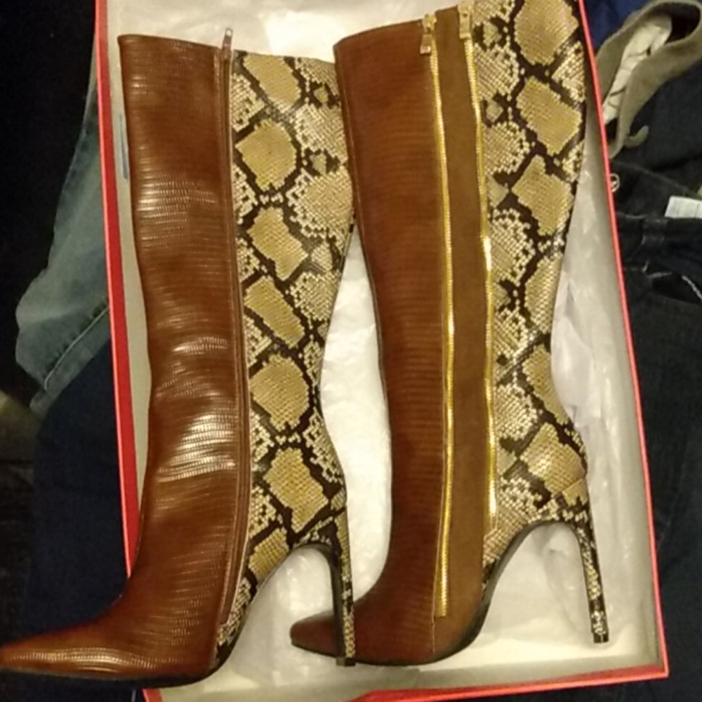 Stilleto 👠 Snakeskin Boots